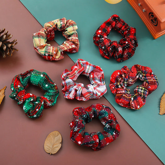 Christmas Scrunchies (6 Pack)